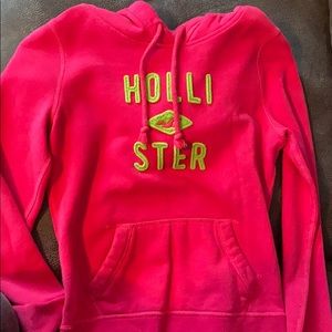 Pink Hollister Hoodie
